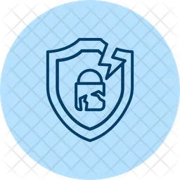 Security breach  Icon