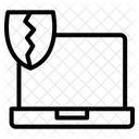 Security breach  Icon