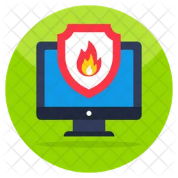 Security Burning  Icon