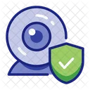 Security Camera Surveillance Monitoring Icon