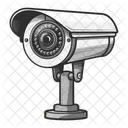 防犯カメラ、CCTV、CCTV カメラ アイコン