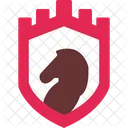 Security Castle Strategy Cyber Security Online Security Icon