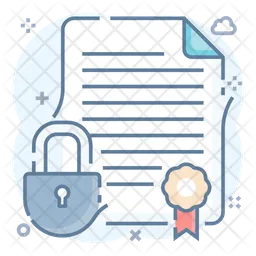 Security Certification  Icon