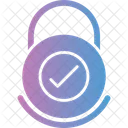 Security Check And Check Icon