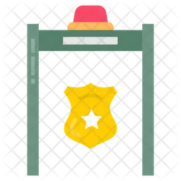 Security checkpoint  Icon