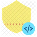 Security Code Shield Code Protection Code Icon