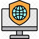Security Computer Connect Cybersecurity Connect Icon