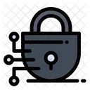 Digital Lock Technology Icon