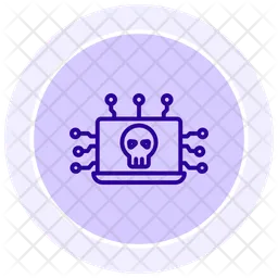 Security Cyber Attack  Icon