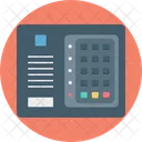 Security Device Scanning Machine Defence Icon