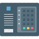 Security Device Scanning Machine Defence Icon