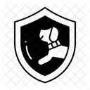 Security Dog Danger Exclamation Icon