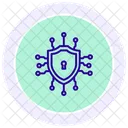 Security Encryption Color Circle Icon Icon