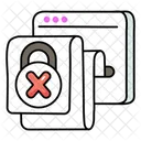 Caution Security Error Icon