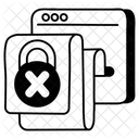 Caution Security Error Icon