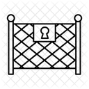Security Fencing Barbed Wire Razor Wire Icon