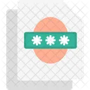 Security File Faceprint File Document Icon
