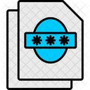 Security File Faceprint File Document Icon