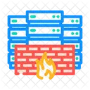 Security Firewall Data Icon
