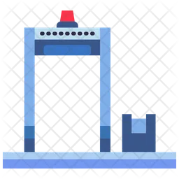 Security gate airport  Icon