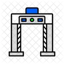 Security Gate Entrance Control Icon