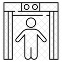 Security Gate Security Door Checking Gate Icon