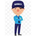Security Gaurd Security Man アイコン
