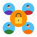 Security Group Account Password Icon
