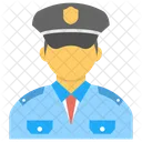 Security Guard Officer Icon