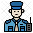 Security Guard Security Occupation Icon
