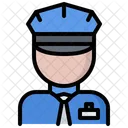 Security Guard Uniform Cap Icon