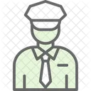 Security Guard Police Guard Icon