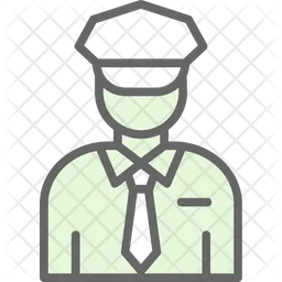 Security Guard  Icon