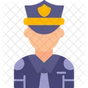 Security Guard Police Guard Icon