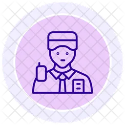 Security Guard  Icon