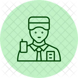 Security guard  Icon