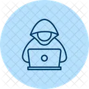 Security Hacker Pentaglow Icon