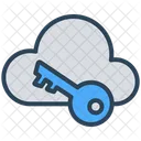 Cloud Computing Security Icon