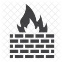Security Firewall Data Icon
