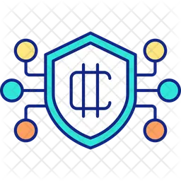 Security in blockchain network  Icon