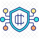 Security in blockchain network  Icon
