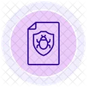 Security Incident Color Circle Icon Icon