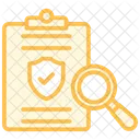 Security Investigation Duotone Line Icon Icon