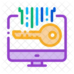 Security Key  Icon