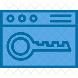 Security Key  Icon