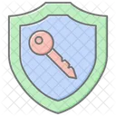 Security Key Lineal Color Icon Icon