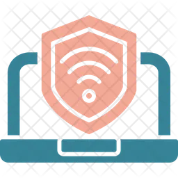 Security laptop connect  Icon