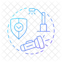 Security lighting  Icon