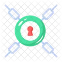 Security Lock Lock Protection End Encryption Icon