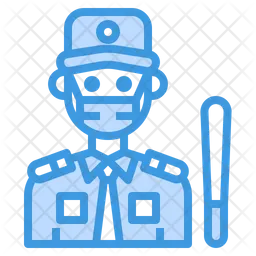 Security Man  Icon